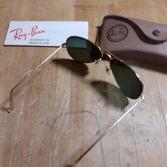VINTAGE 1980s  RayBan 52][14 Baush&lomb 3025 AVIATOR. PERFECT COND - Picture 3 of 8